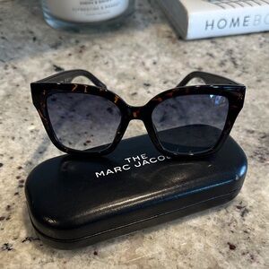 Marc Jacobs Brown Tortoise Sunglasses